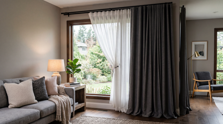 17 Modern Living Room Curtains Ideas